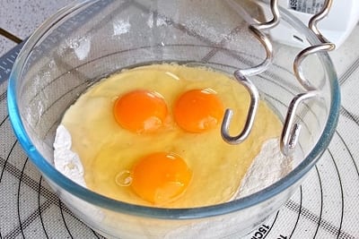 🍞 Ajout des œufs