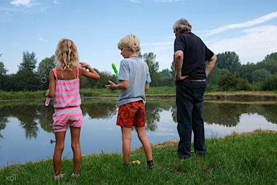 📷  Grand père et petits enfants